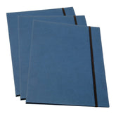 Paul Elastic Closure Presentation Folder – 3 Pack (.Blue.)